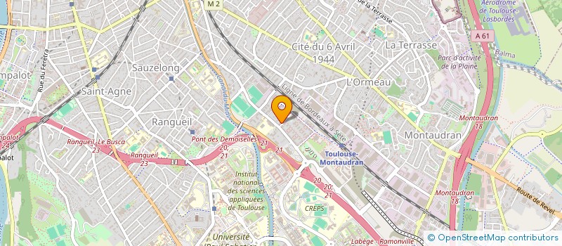 localisation de l'entreprise MADAME NISSA HASSANI à TOULOUSE