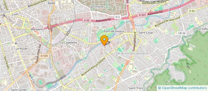 localisation de l'entreprise MADAME NISSA KHAIDA à MARSEILLE