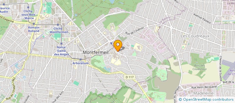 localisation de l'entreprise MADAME NISSAF BEN SAID  MONTFERMEIL