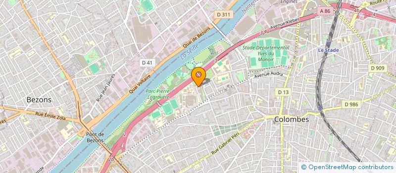localisation de l'entreprise MADAME NISSIA MESSAOUDENE à COLOMBES