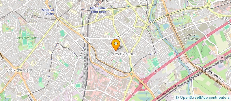 localisation de l'entreprise MADAME NISSRINE ADENANE à MONTPELLIER