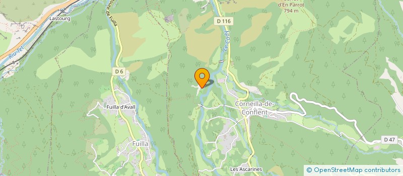 localisation de l'entreprise MADAME NITAI GHOSH  CORNEILLA-DE-CONFLENT