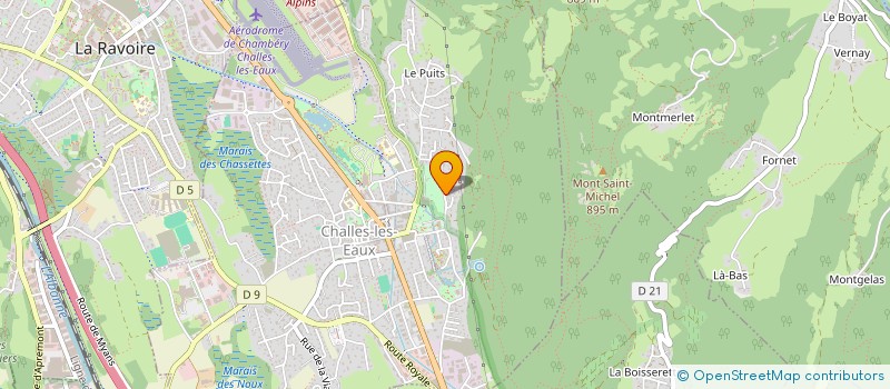 localisation de l'entreprise MADAME NITCHAYANAT DANGPRASIT  CHALLES-LES-EAUX