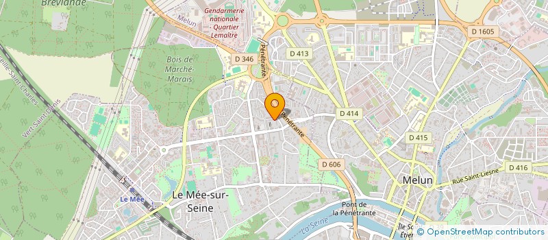 localisation de l'entreprise MADAME NITSA TRIVAL  LE MEE-SUR-SEINE