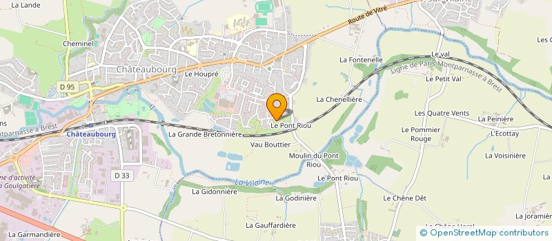 localisation de l'entreprise MADAME NIZAM AL ASSAAD à CHATEAUBOURG
