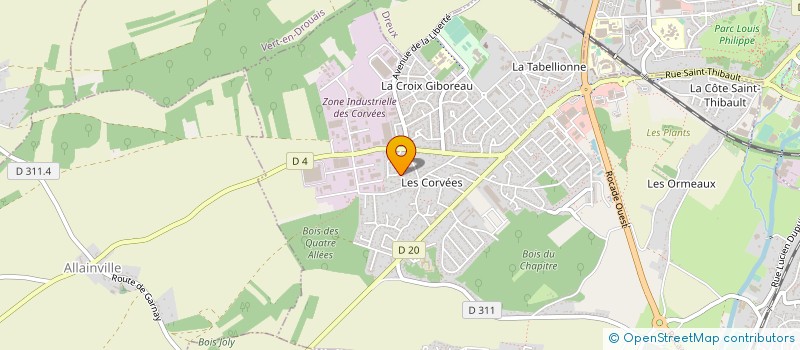 localisation de l'entreprise MADAME NJARASOA RAZAFINDRATSIMBA à VERNOUILLET