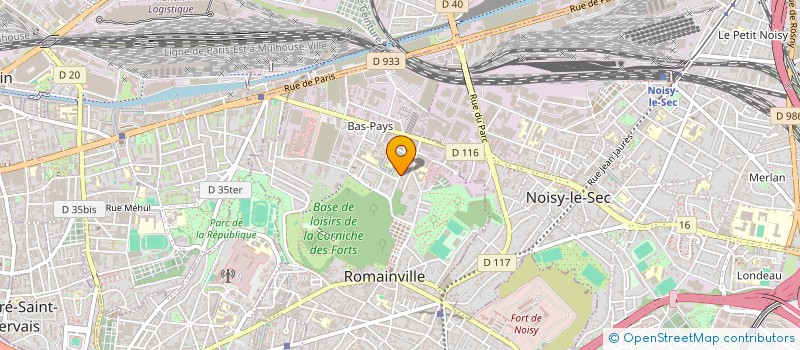 localisation de l'entreprise MADAME NKAUJ NYIAG VANG à ROMAINVILLE