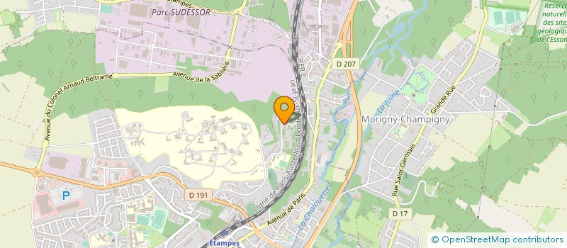 localisation de l'entreprise MADAME NKENESI MAWAWA  ETAMPES