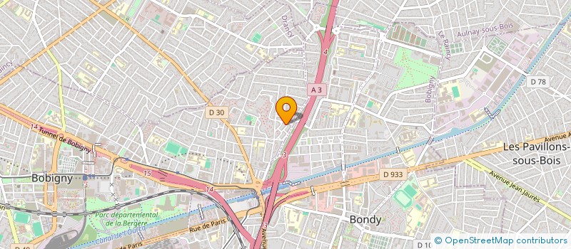 localisation de l'entreprise MADAME NNEKA FRANCES OZOBIA à BOBIGNY
