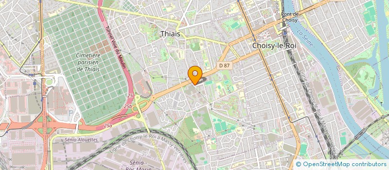 localisation de l'entreprise MADAME NOA ABSSI  THIAIS