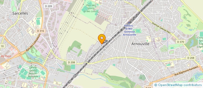 localisation de l'entreprise MADAME NOA AFLALO  ARNOUVILLE