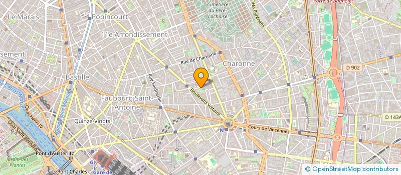 localisation de l'entreprise MADAME NOA BECKER  PARIS