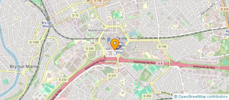 localisation de l'entreprise MADAME NOA BEN HAMMOU  NOISY-LE-GRAND