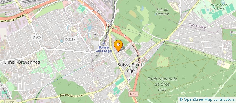 localisation de l'entreprise MADAME NOA CECCARELLI à BOISSY-SAINT-LEGER