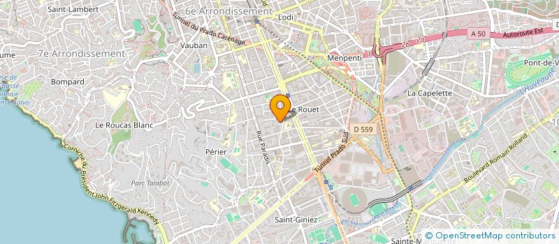 localisation de l'entreprise MADAME NOA COHEN  MARSEILLE