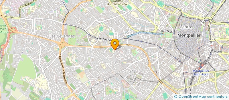 localisation de l'entreprise MADAME NOA FABREGOUL  MONTPELLIER