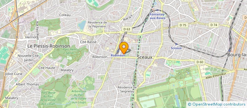 localisation de l'entreprise MADAME NOA HAMADOU à SCEAUX