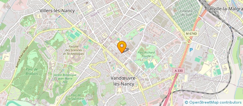 localisation de l'entreprise MADAME NOA MARRION  VANDUVRE-LES-NANCY