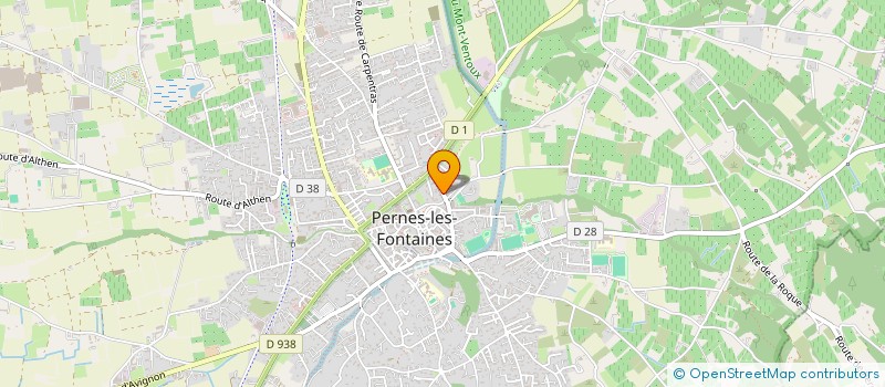 localisation de l'entreprise MADAME NOA NOLISON  PERNES-LES-FONTAINES