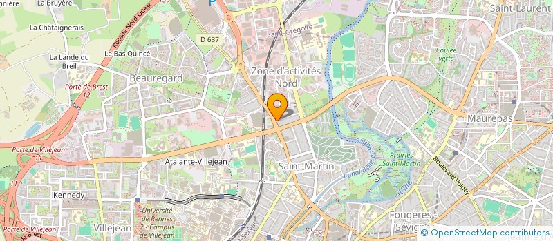 localisation de l'entreprise MADAME NOA PATTE  RENNES