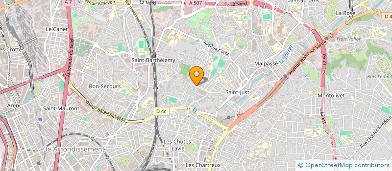 localisation de l'entreprise MADAME NOA PINNA  MARSEILLE