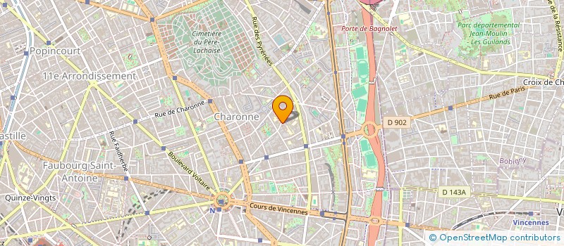 localisation de l'entreprise MADAME NOA ROBIN  PARIS