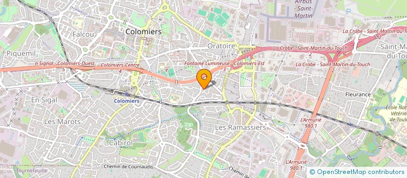 localisation de l'entreprise MADAME NOAH ARMENGAUD à COLOMIERS