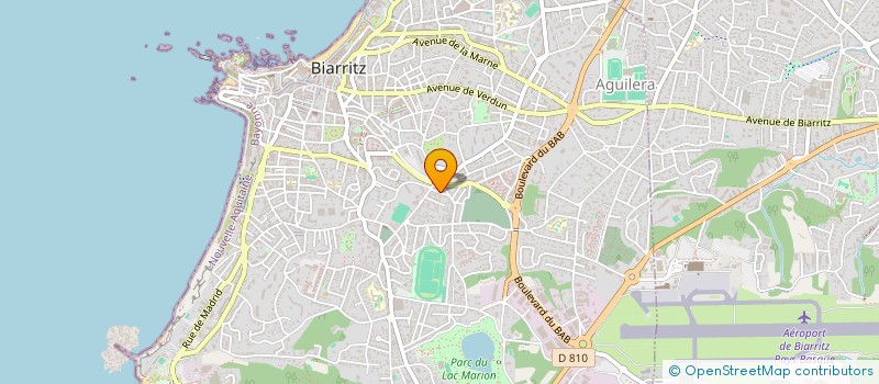 localisation de l'entreprise MADAME NOAN ESTEVE à BIARRITZ