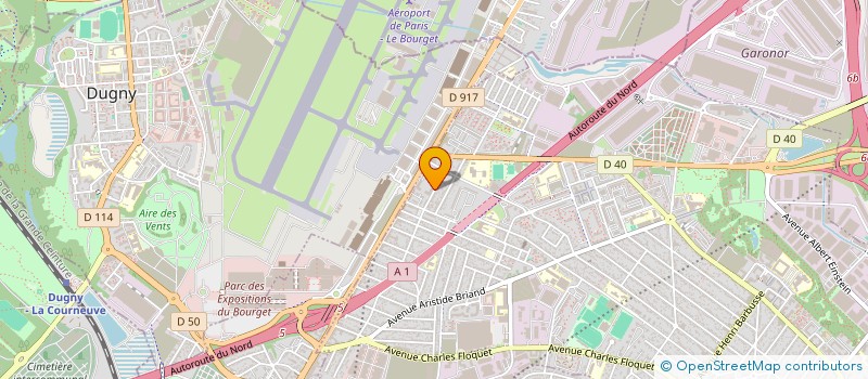 localisation de l'entreprise MADAME NOBINDJA COULIBALY  BOBIGNY