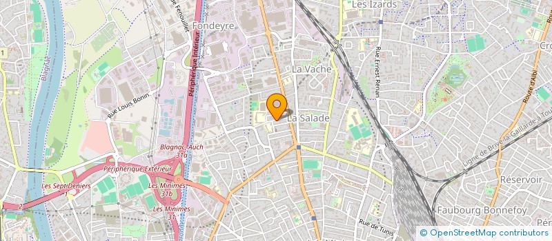 localisation de l'entreprise MADAME NOE CHIRON à TOULOUSE