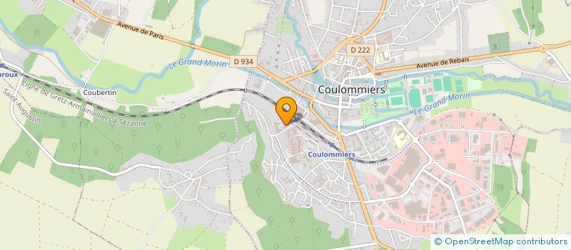 localisation de l'entreprise MADAME NOELA DRIDI à COULOMMIERS
