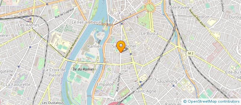 localisation de l'entreprise MADAME NOELE BOUAFIF à TOULOUSE