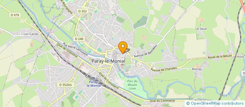 localisation de l'entreprise MADAME NOELE PIETRI  PARAY-LE-MONIAL