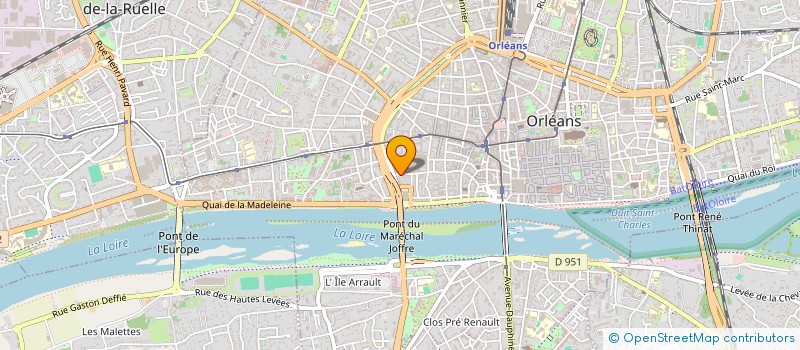 localisation de l'entreprise MADAME NOELI PAEZ à ORLEANS