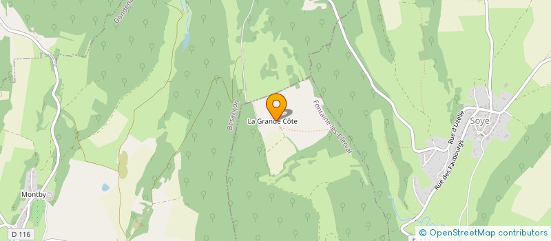 localisation de l'entreprise MADAME NOELIA CASTANO  FONTAINE-LES-CLERVAL