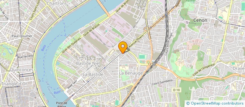 localisation de l'entreprise MADAME NOELIA PASCUAL SAEZ  BORDEAUX