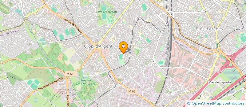 localisation de l'entreprise MADAME NOELIA SANCHEZ MANSO à MONTPELLIER