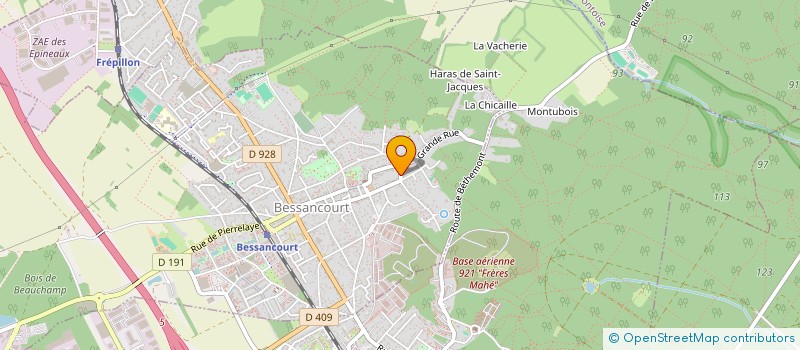 localisation de l'entreprise MADAME NOELIE ARNOLD  BESSANCOURT