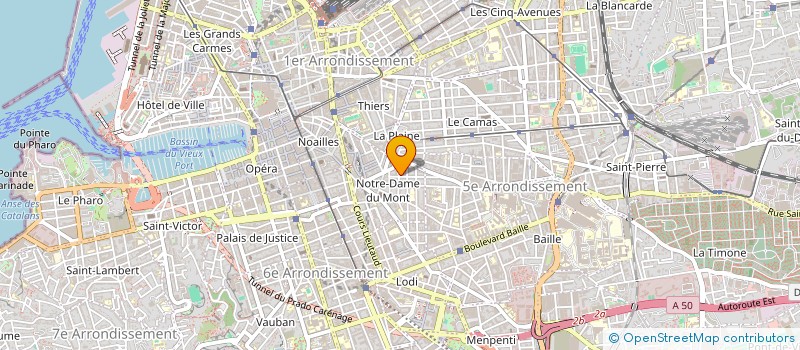 localisation de l'entreprise MADAME NOELIE CANEDA à MARSEILLE