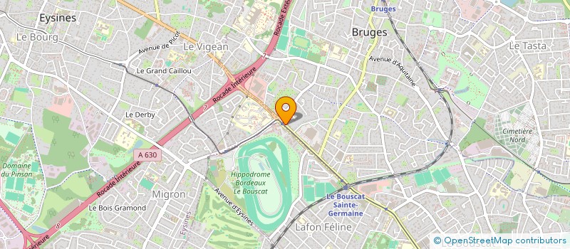 localisation de l'entreprise MADAME NOELIE CENTENO  BRUGES