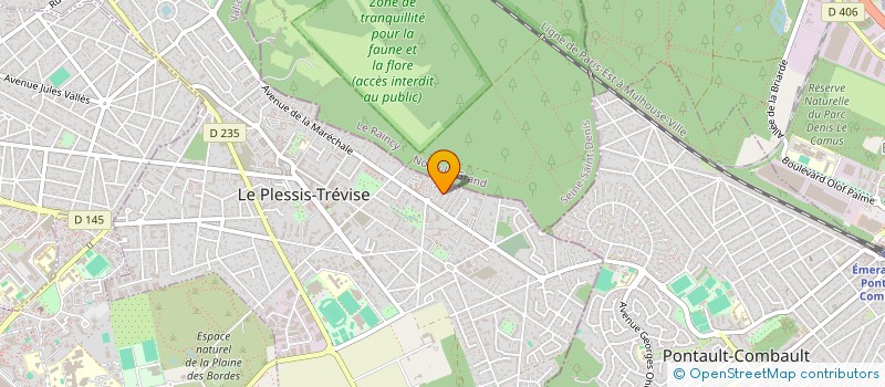 localisation de l'entreprise MADAME NOELIE CHARABIE  LE PLESSIS-TREVISE