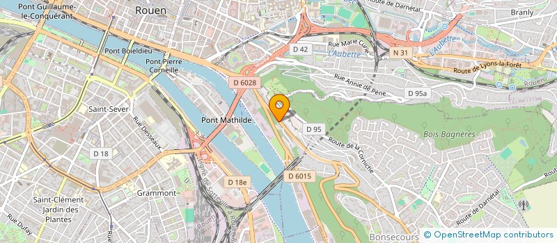 localisation de l'entreprise MADAME NOELIE FOSSE  ROUEN