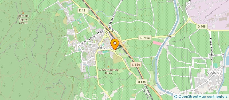 localisation de l'entreprise MADAME NOELIE GERUS  ORSAN