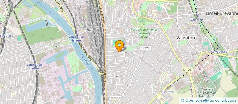 localisation de l'entreprise MADAME NOELIE HEINRICH  VILLENEUVE-SAINT-GEORGES