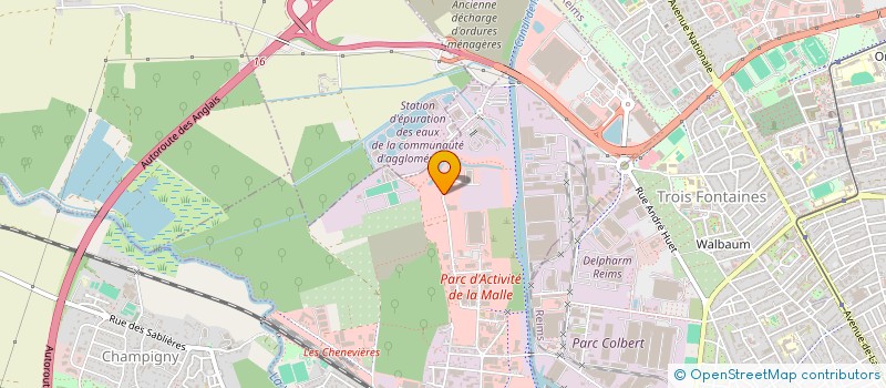 localisation de l'entreprise MADAME NOELIE MENU  SAINT-BRICE-COURCELLES