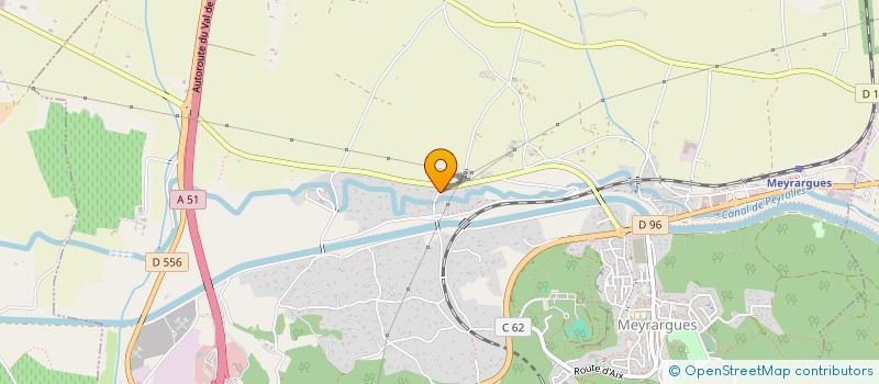 localisation de l'entreprise MADAME NOELIE MORALES  MEYRARGUES