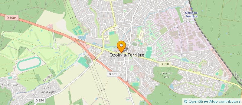 localisation de l'entreprise MADAME NOELIE PIMBA  OZOIR-LA-FERRIERE