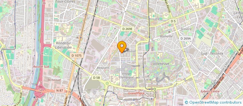 localisation de l'entreprise MADAME NOELIE RIBAS à GRENOBLE