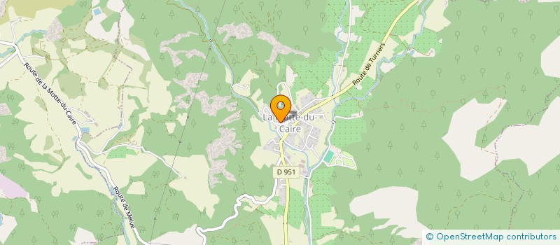 localisation de l'entreprise MADAME NOELIE RIBEIRO PINTO  LA MOTTE-DU-CAIRE