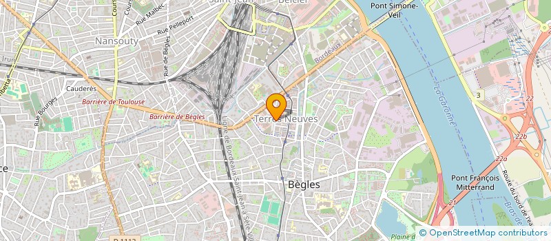 localisation de l'entreprise MADAME NOELIE RIDARD à BEGLES